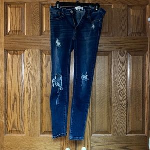 A2 Jeans distressed skinny Jean